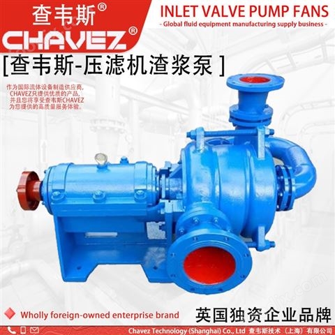 查韋斯 進(jìn)口 壓濾機(jī)入料泵 渣漿泵 給料泵